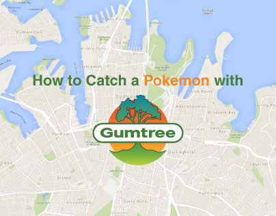 Pokemon Go Sydney Map