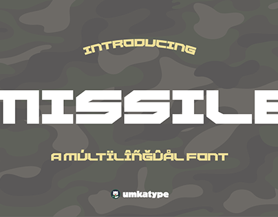 Missile - Display Font