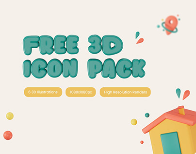 Free 3D Icon Pack