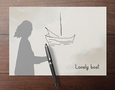 LONELY BOAT - Animated Poem