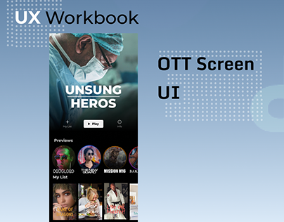 OTT Screen interface