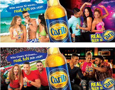 Carib Beer Billboards