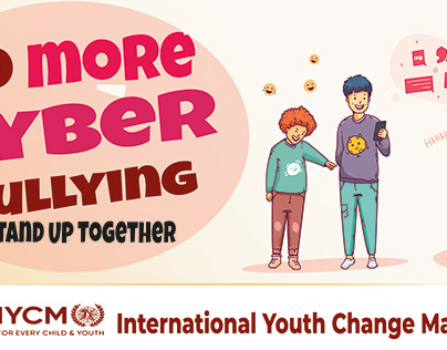 No more cyberbullying banner