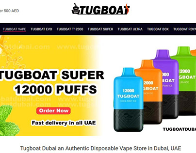 Tugboat vape Dubai