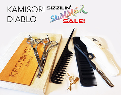 Sizzling Summer Sale on KAMISORI Diablo Shears Scissors