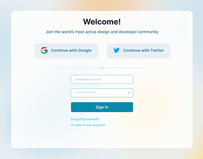 Sign Up - Daily UI:001