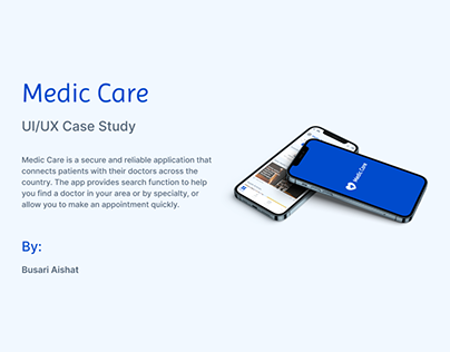 Medic Care mobile application