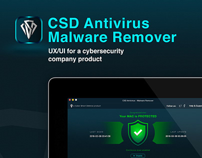 CSD Antivirus | UX/UI Design