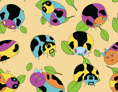 Ladybirds and Leaves Collection
