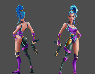 Character concept for shooter