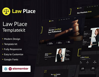 Law Place - Legal and Law Firm Elementor