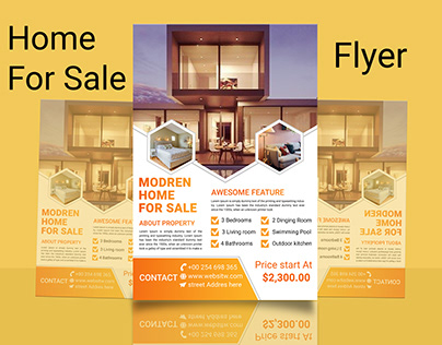 Home for sale flyer