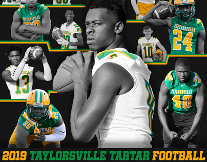 2019 Taylorsville Tartar Football Schedule Poster