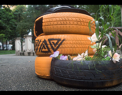 Lixeira de pneus - projeto de produto sustentável