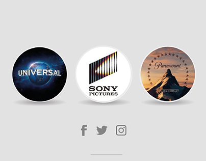 Social Media . Universal, Paramount y Sony Pictures