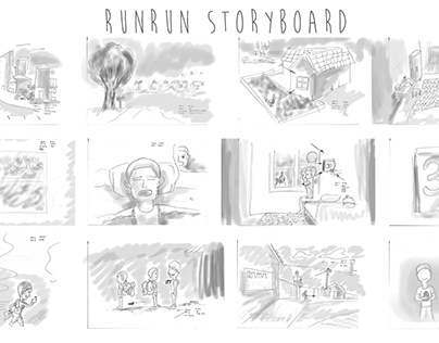 Storyboard - Perjalanan Aruna (2015)