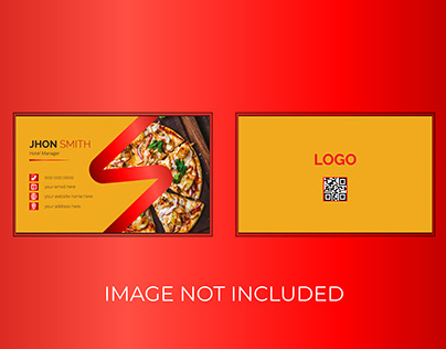 Restaurant Business Card Design Template