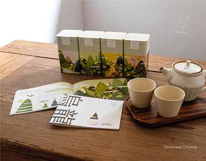 Packaging layout of Taiwanese oolong