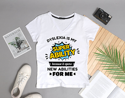 Dyslexia T-Shirt Design