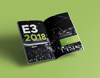 E3 2018 - Projeto editorial acadêmico.