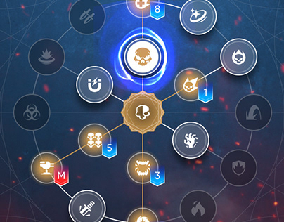 Mobile game UI concepts