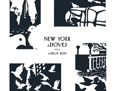Project thumbnail - New York and doves – inspired by The NewYorker