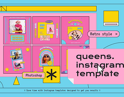 Queens Instagram Post & Stories Template