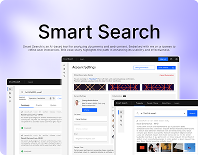 Project thumbnail - AI-Powered Smart Search's User-Centric Redesign