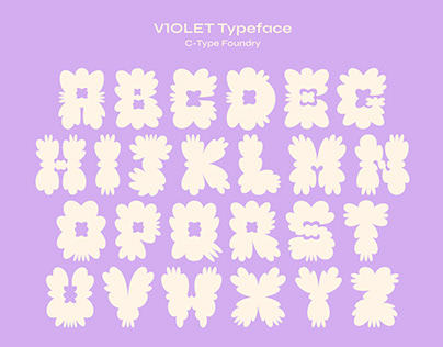 V1OLET Typeface