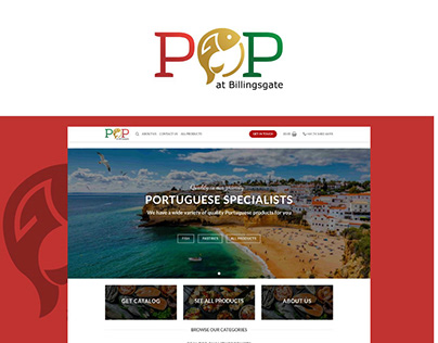 POP FISH SHOP - E-COMMERCE - Wordpress