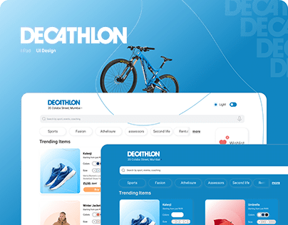 Project thumbnail - Decathlon visual design