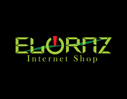 ELORNZ Internet Shop - Rebranding Logo Design