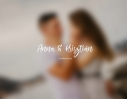 Anna & Krisztián. Love story from Greece