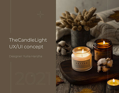 Landing page for candle making courses