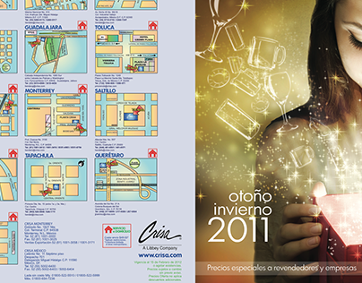 December 2011 Catalog design and layout for Crisa