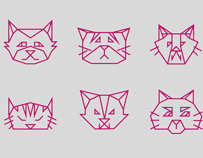 cat pictograms
