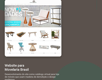 Website para Movelaria Brasil