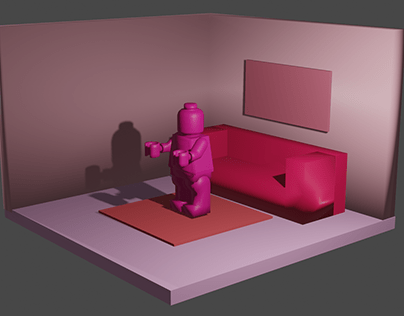Pink Lego
