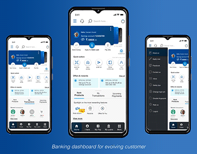 Banking App- Dashboard design