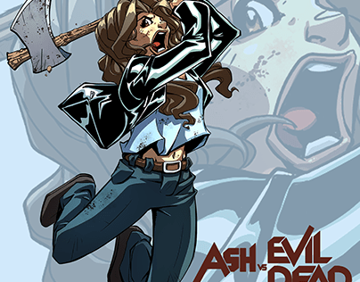 Ash V Evil Dead, Kelly, Commission piece