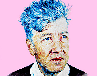 David Lynch Portrait By Ross Clements