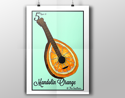 Mandolin Orange Charlottesville Flyer Design