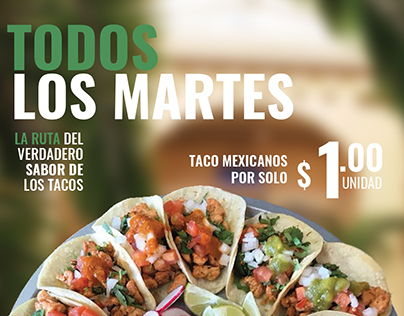 TacoBar's Taco Tuesday Flyer