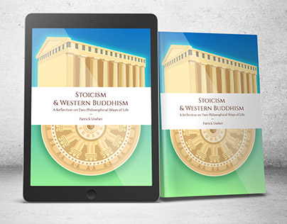 e-book cover proposals for Stoicism and Buddhism book