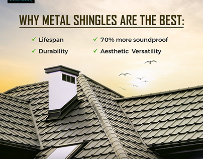 Elevate Your Roof with Stylish Stone Coated Metal Tiles