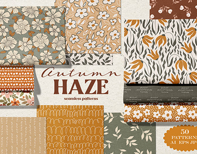 Autumn Haze - Collection of Patterns