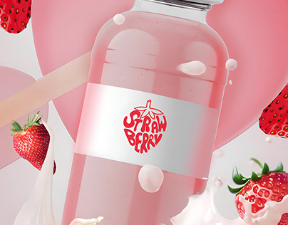 STRAWBERRY AD POSTER