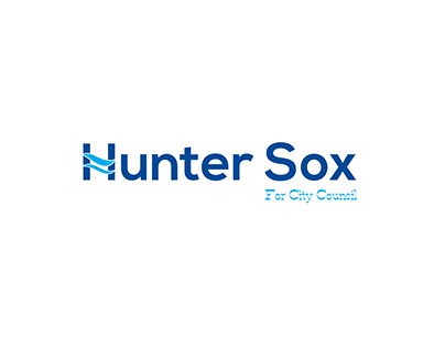 Hunter Sox for City Council Logo Design