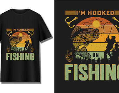 fishing t- shirt design
