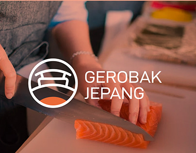 Gerobak Jepang | Japanese Street Food Logo Design
